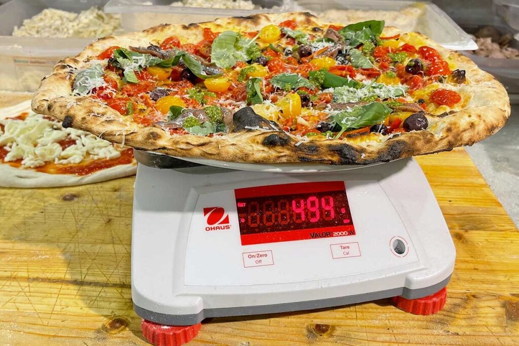 Quanto pesa in media una pizza - lamigliorepizzeria